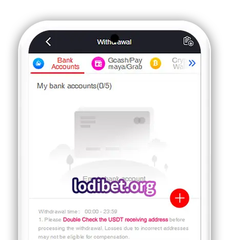 Lodibet Withdrawal