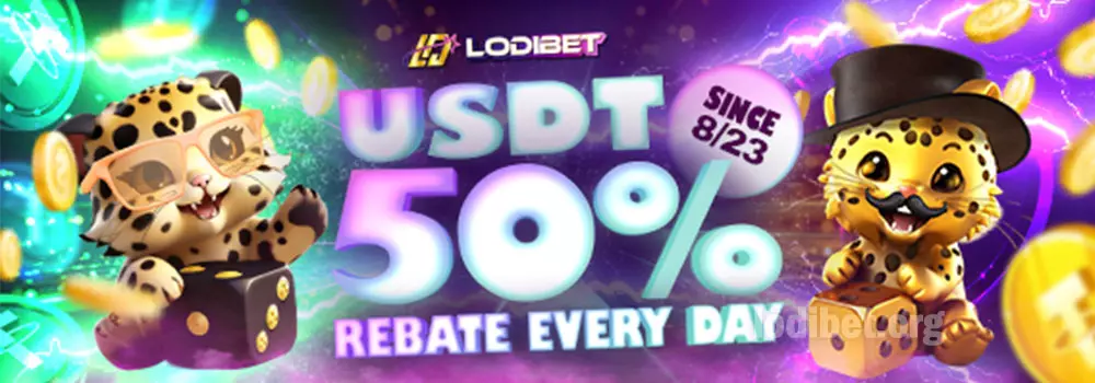 USDT 50% Rebate Every Day